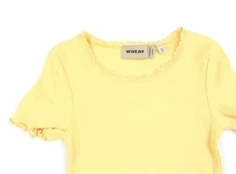 Wheat pale apricot rib t-shirt Katie